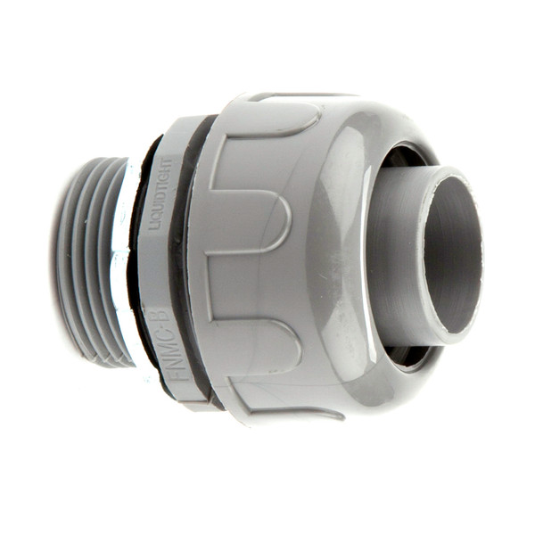 L.H. Dottie NLT100 1'' Straight PVC Liquid Tight Connector