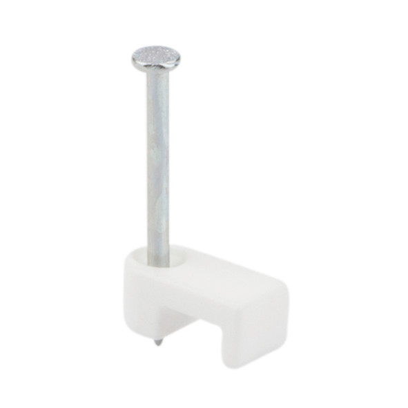 L.H. Dottie PLX18W 1/4'' X 1/8'' White Bell Telephone and Thermostat Wire Strap