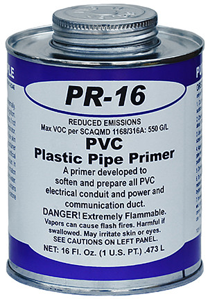 L.H. Dottie PR16 Clear ABS & PVC Primer (Pint)