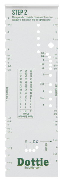 L.H. Dottie PTLG Punch Tool Layout Guide