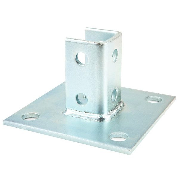 L.H. Dottie SPB1090 10 Hole Single Channel Tall Clevis - Square