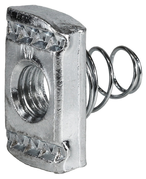 L.H. Dottie SSN25S 1/4''-20 Channel Nut w/ Short Spring