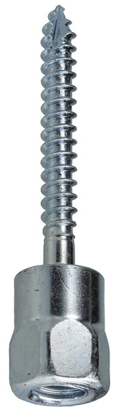 L.H. Dottie SSW14B 1/4''-20 Wood Bottom Mount Rod Hanger