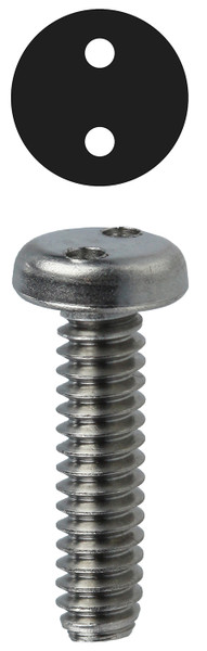 L.H. Dottie T83234SP #8-32 x 3/4'' Spanner Head TamperProof Machine Screw