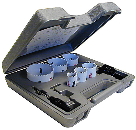 L.H. Dottie VP02E 1/2''-2'' Electrician's Hole Saw Kit