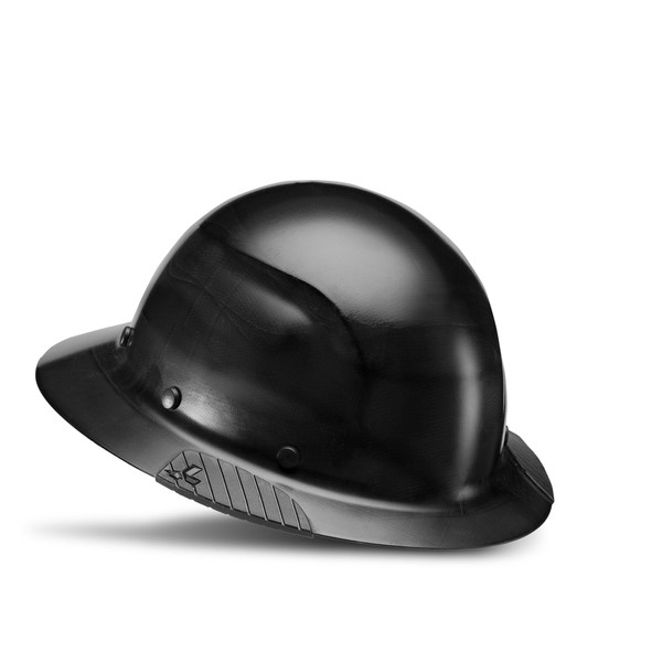 Lift Safety HDF-15KG DAX Fiber Resin Full Brim (Black)