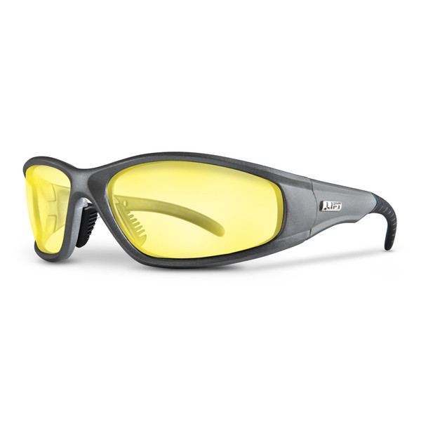 Lift Safety ESR-12CFLT Strobe Safety Glasses (Camo/Yellow)