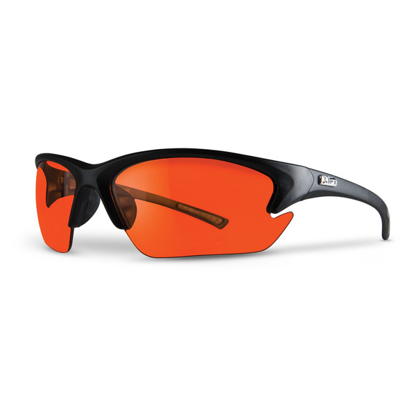 Lift Safety EQT-12KA Quest Safety Glasses (Black/Amber)