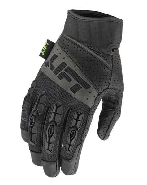 Lift Safety GTA-17KKM Tacker Glove (Black/Black)- Genuine Leather Anti-Vibe
