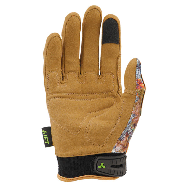 Lift Safety GON-17CFBRL Option Glove (Camo)- Synthetic Leather with Air Mesh