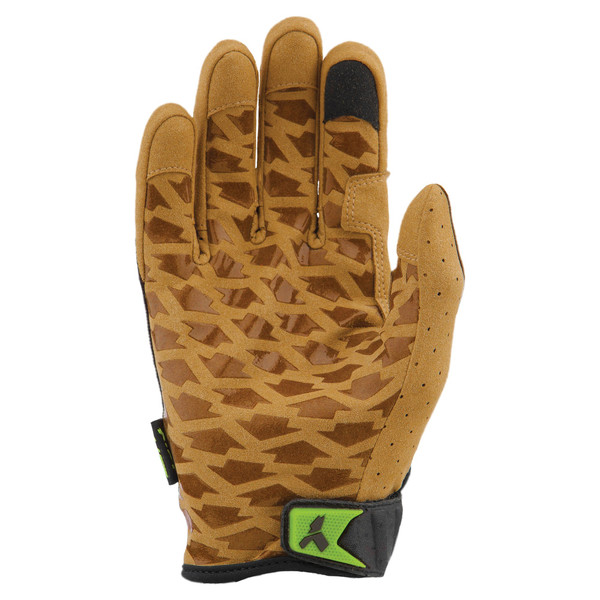 Lift Safety GHR-17YBR1L Handler Glove (Grey/Black)- Dual Layer Fused Silicone Palm/Fingers