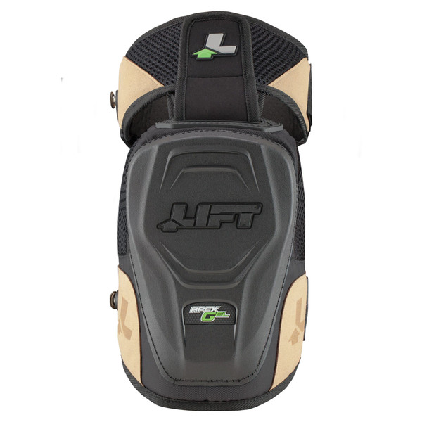 Lift Safety KAH-15K Apex Gel Knee Guard - Hardshell
