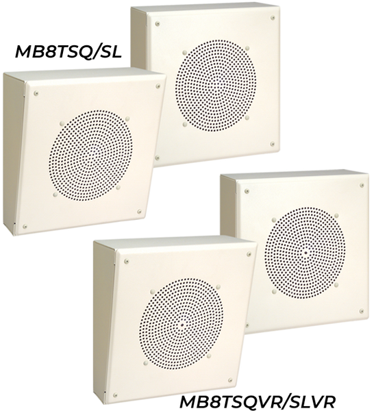 Bogen MB8TSLVR Metal Box Speaker