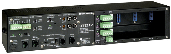 Bogen UTI312 Multi-Zone Universal Telephone Interface