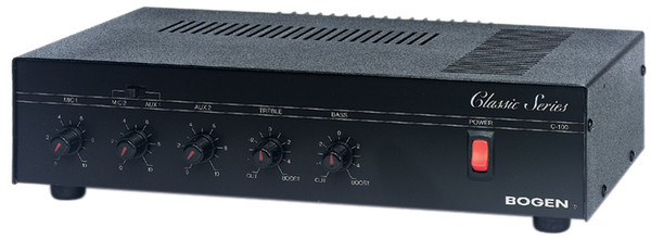 Bogen C100 Public Address Mixer-Amplifier