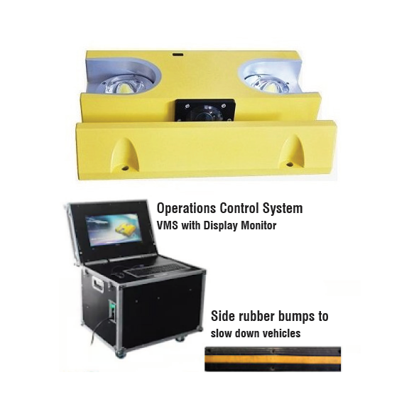 2M Technology 2MPUVS-C Portable Under Vehicle Surveillance System