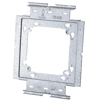 Caddy TB45P Box Mounting Plate, 4", 4 11/16", 5" Box