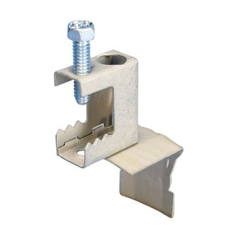 Caddy CATHPBCB Cat HP J-Hook Clip to BC Beam Clamp, Swivel, 1/8"-1/2" (3.2-16 mm) Flange