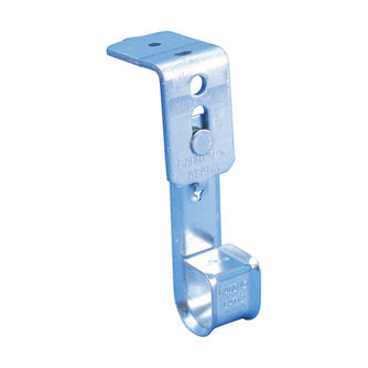 Caddy CAT12AFAB3 Cablecat J-Hook with Pin Driven Angle Bracket, 3/4" (19 mm) dia, 3/16" (4 mm) Hole