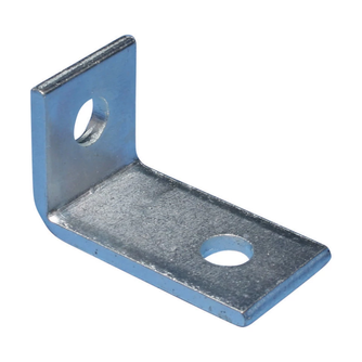 Caddy L120300EG 1-1 Hole Unequal Long Angle Bracket, 3" x 1 7/8"