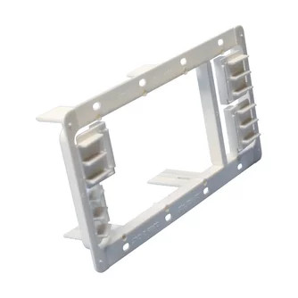 Caddy MP34P Plastic Low Voltage Mounting Plate, 3, 4 Gang