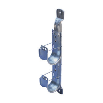 Caddy CAT32HPSWM2 Cat HP J-Hook Tree, Wall Mount, 2" (50 mm) dia, 2 Tier