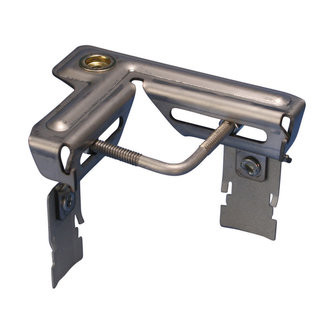 Caddy UPCJ Cat HP J-Hook Clip to Universal Pedestal Clamp, 7/8"-2" Round, 7/8"-2" Square (22-51 mm Round, 22-51 mm Square) Pedestal