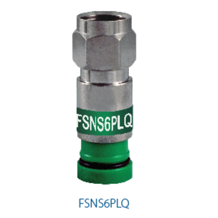 Belden FSNS6PLQ-25 ProSNS RG-6 Plenum "F" Coax Compression Connector