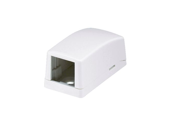 Panduit CBX1IW-A 1 Port Off-White Mini-Com Surface Mount Box