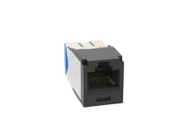 Panduit CJ6X88TGBL Mini-Com Cat6A Black Jack Module