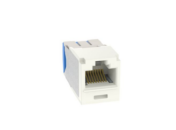 Panduit CJ6X88TGIW-24 Mini-Com Cat6A Off-White Jack Module, 24 Pack