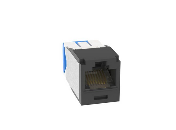 Panduit CJE6X88TGBL Mini-Com Cat6A Black Jack Module