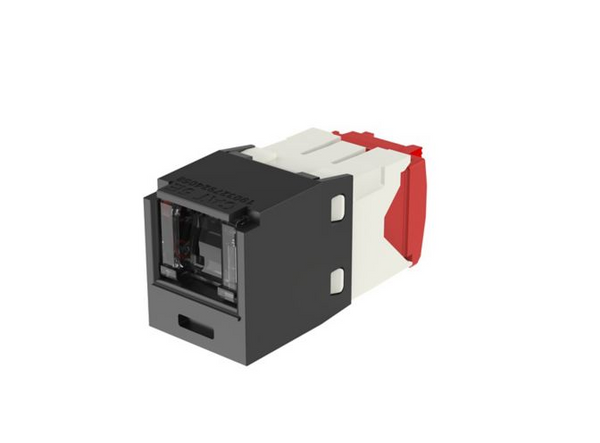 Panduit CJH5E88TGBL Mini-Com Cat5E Black Jack Module