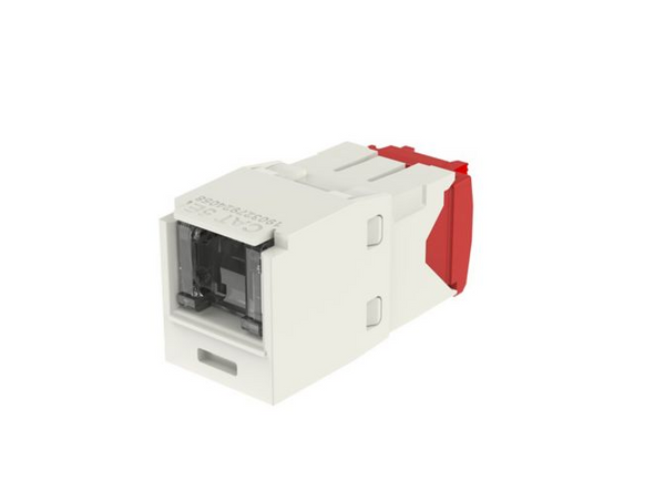 Panduit CJH5E88TGIW Mini-Com Cat5E Off-White Jack Module