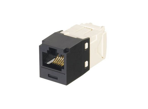 Panduit CJK688TGBL Mini-Com Cat6 Black Keyed Jack Module