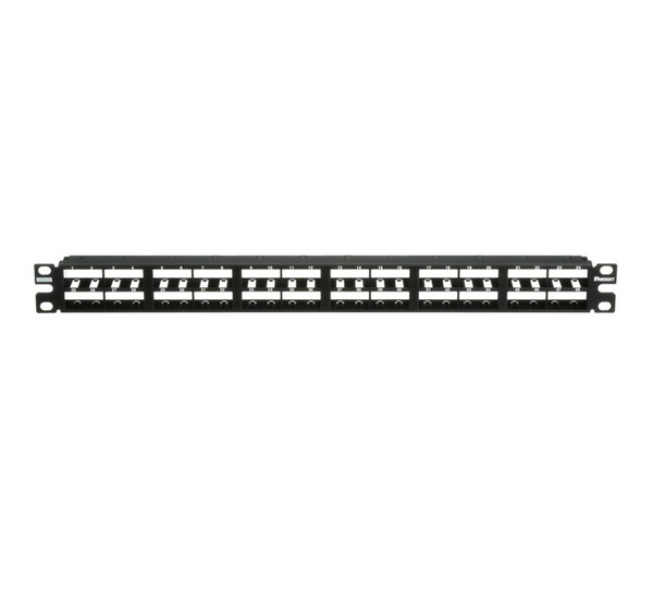 Panduit CPP48HDWBLY 48 Port Mini-Com Patch Panel