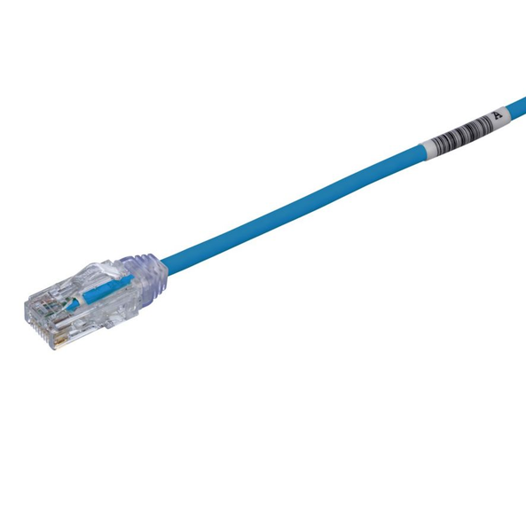 Panduit UTP28SP10BU Cat6 28 AWG UTP 10Ft Blue Copper Patch Cord