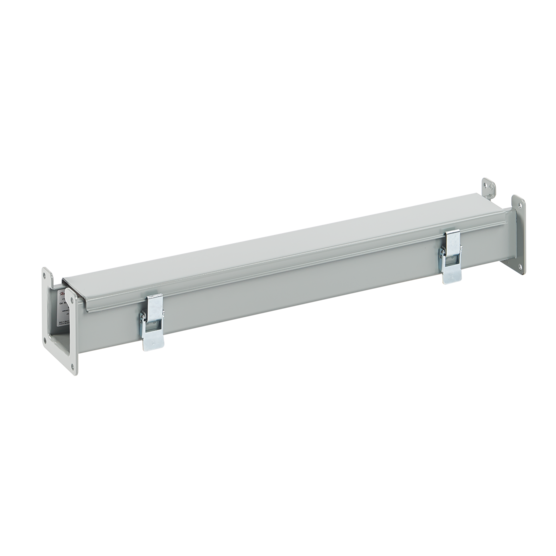 Hoffman F22L24 Type 12 Lay-In Wireway Straight Section