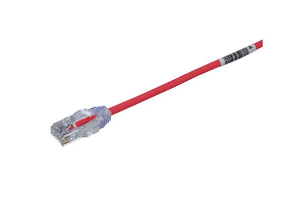 Panduit UTP28SP7RD 7Ft Red Cat6 UTP Patch Cord