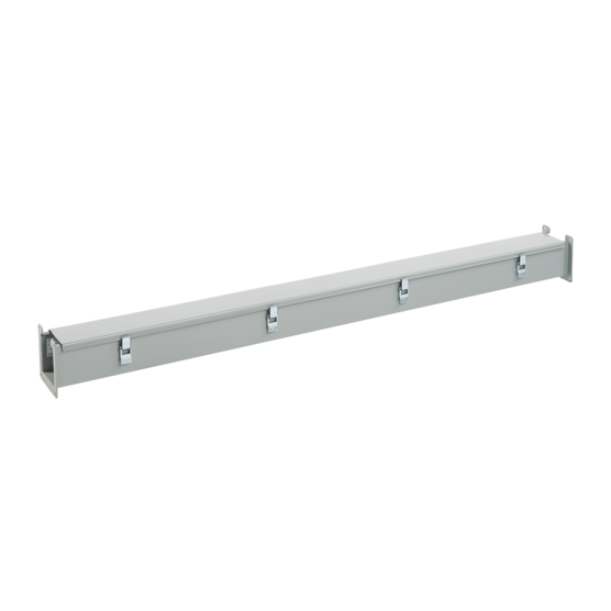 Hoffman F44L120 Nema Type 12 Lay-In Wireway