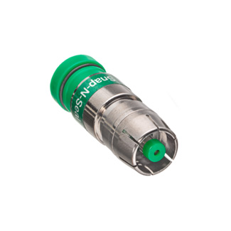 Leviton 40985-CRU Universal Compression RCA Connector Series 6 Quad