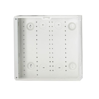 Leviton 47605-14E 14" Structured Media Enclosure, Metal, White