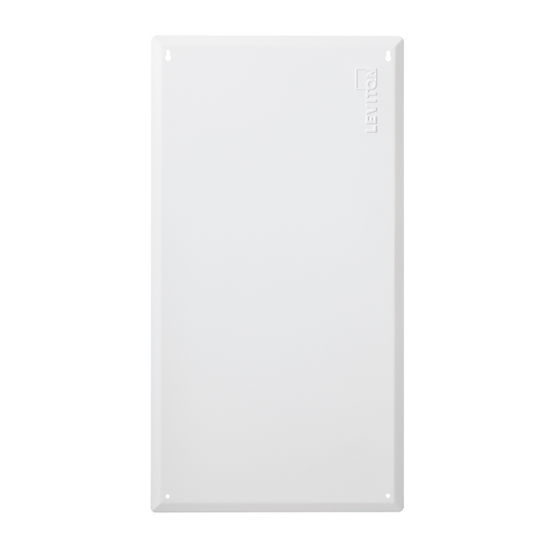 Leviton 47605-28B 28" Structured Media Flush-Mount Cover, Metal, 3 Pack, White