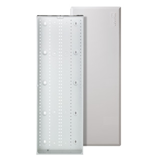 Leviton 47605-42W 42" Structured Media Enclosure with Flush Mount Cover, Metal, White