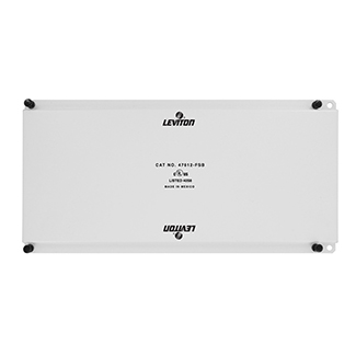 Leviton 47612-FSB Full Width Universal Security Plate