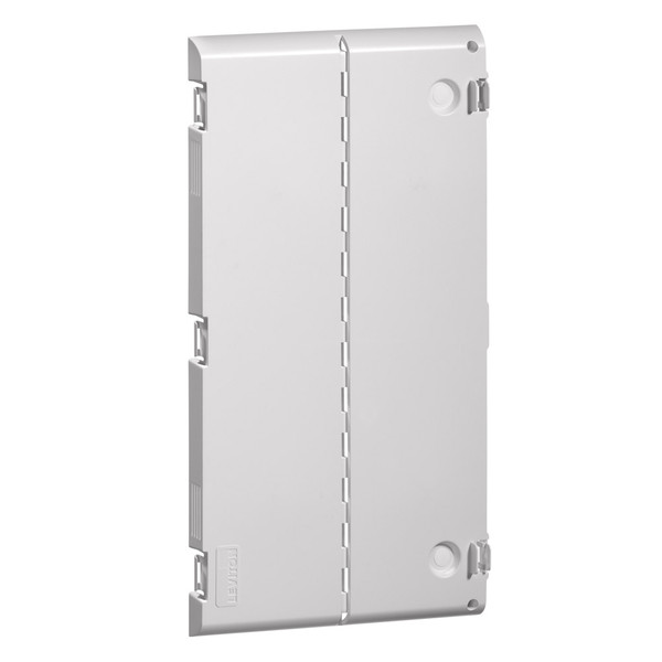 Leviton 49605-28S 28" Vented Hinged Door, Plastic, White