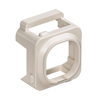 Leviton AB200-T Connector Adapter Bezel for Clipsal Wallplates, Light Almond