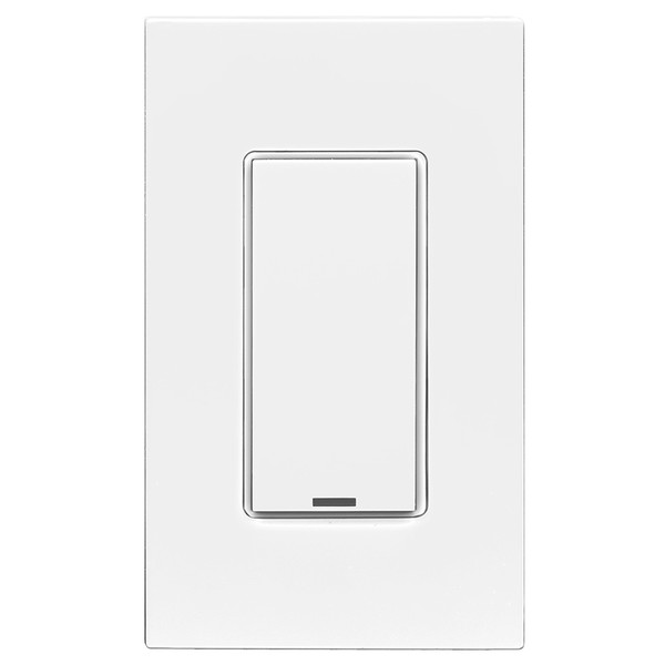 Leviton DLDNK-1W Keypad Room Controller, 1 Button, Lumina RF