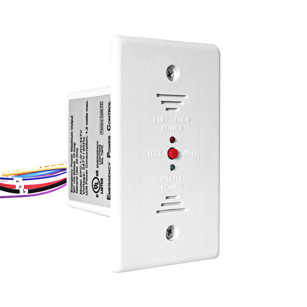 Leviton ECS00-DDW Emergency Power Dimmer Control