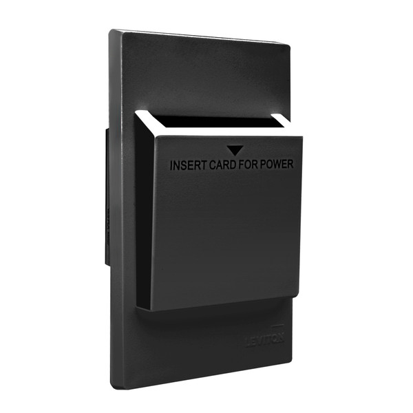 Leviton HKSWP-E Faceplate, Black